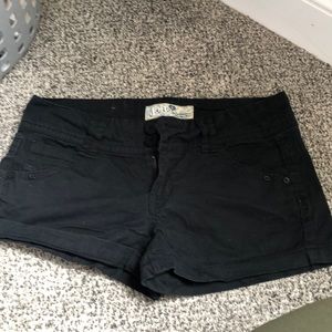 Black shorts